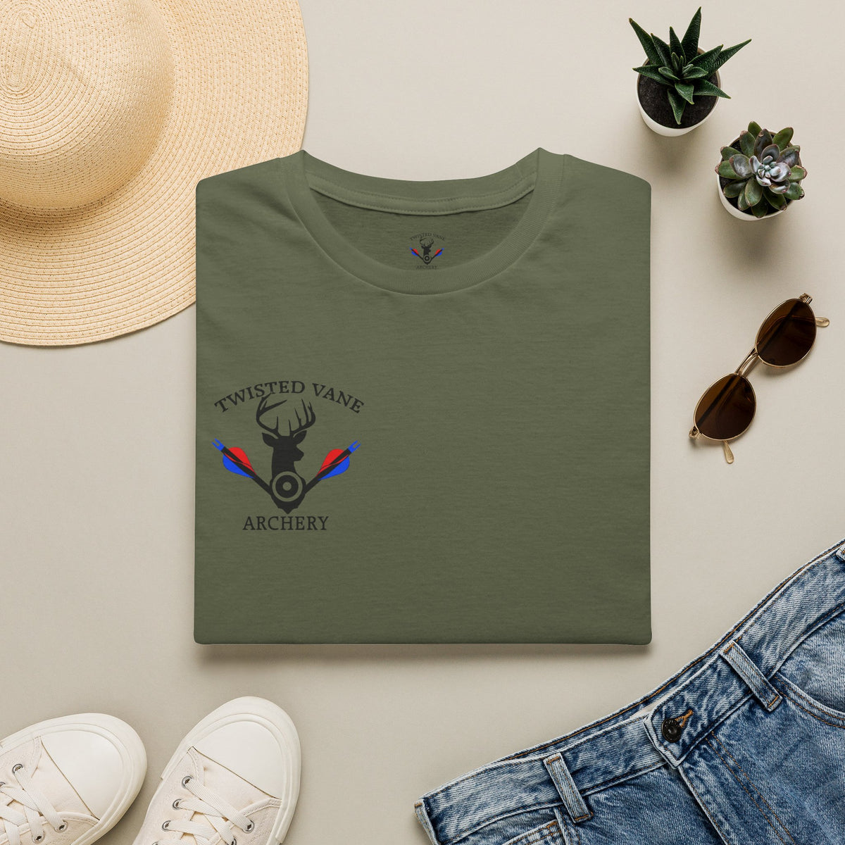 Archery Logo T-Shirt — Twisted Vande Archery Graphic Tee