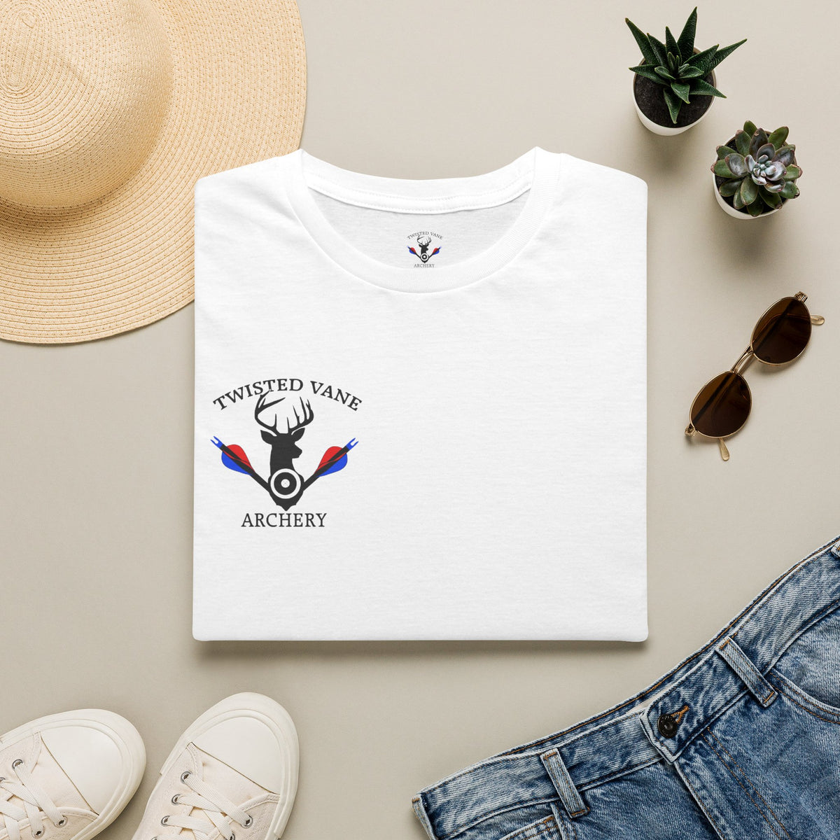 Archery Logo T-Shirt — Twisted Vande Archery Graphic Tee